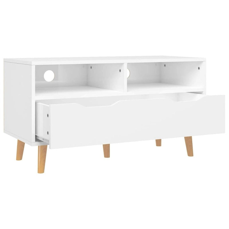vidaXL TV Stand TV Console Sideboard TV Unit Home Media Unit Engineered Wood - 35.4 x 15.7 x 19.1