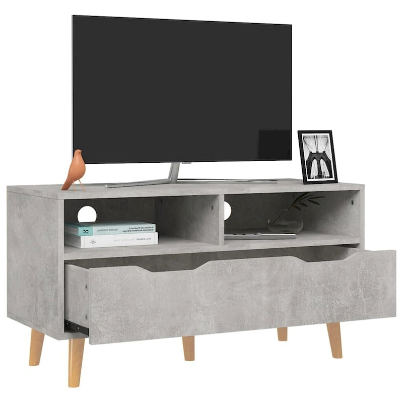 vidaXL TV Stand TV Console Sideboard TV Unit Home Media Unit Engineered Wood - 35.4 x 15.7 x 19.1