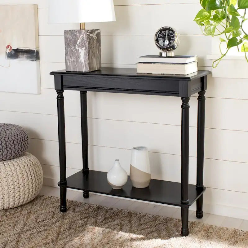 SAFAVIEH Vicy Rectangular Console Table - 28 W x 11.8 L x 28 H - 28Wx12Dx28H