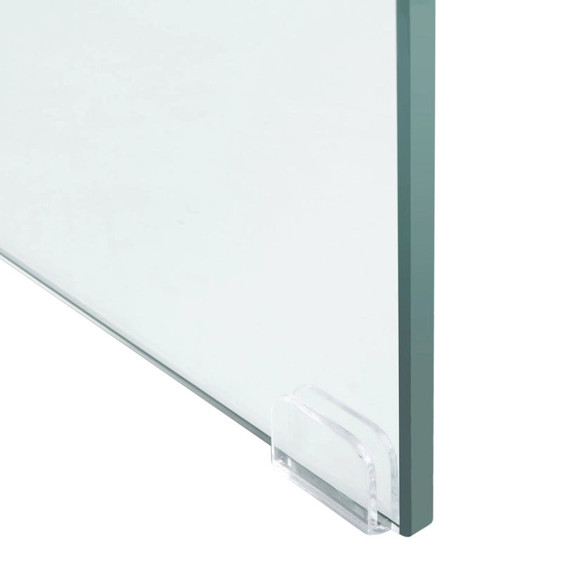 SAFAVIEH Gennie Modern Glass Coffee Table - 43.3 x 23.6 x 16.5 - 43Wx24Dx17H