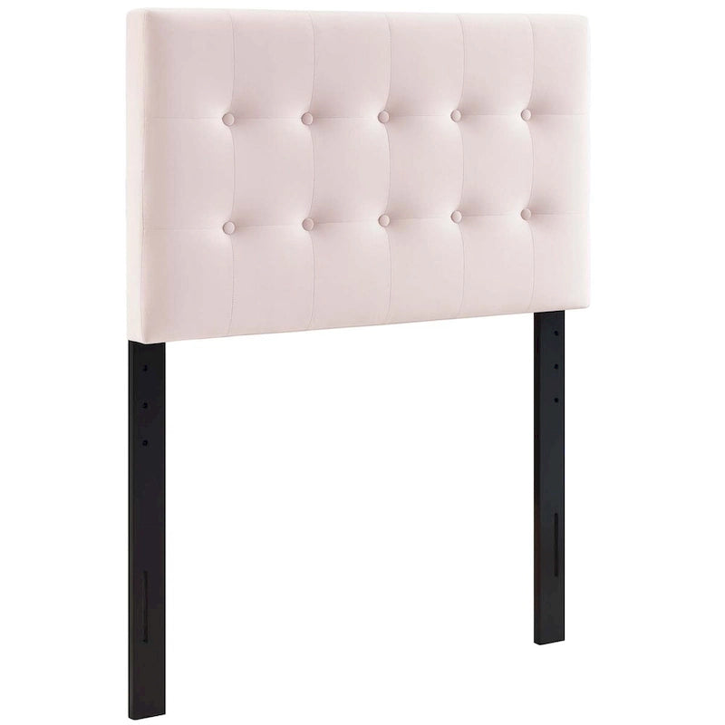 Emily Twin Tufted Performance Velvet Headboard
