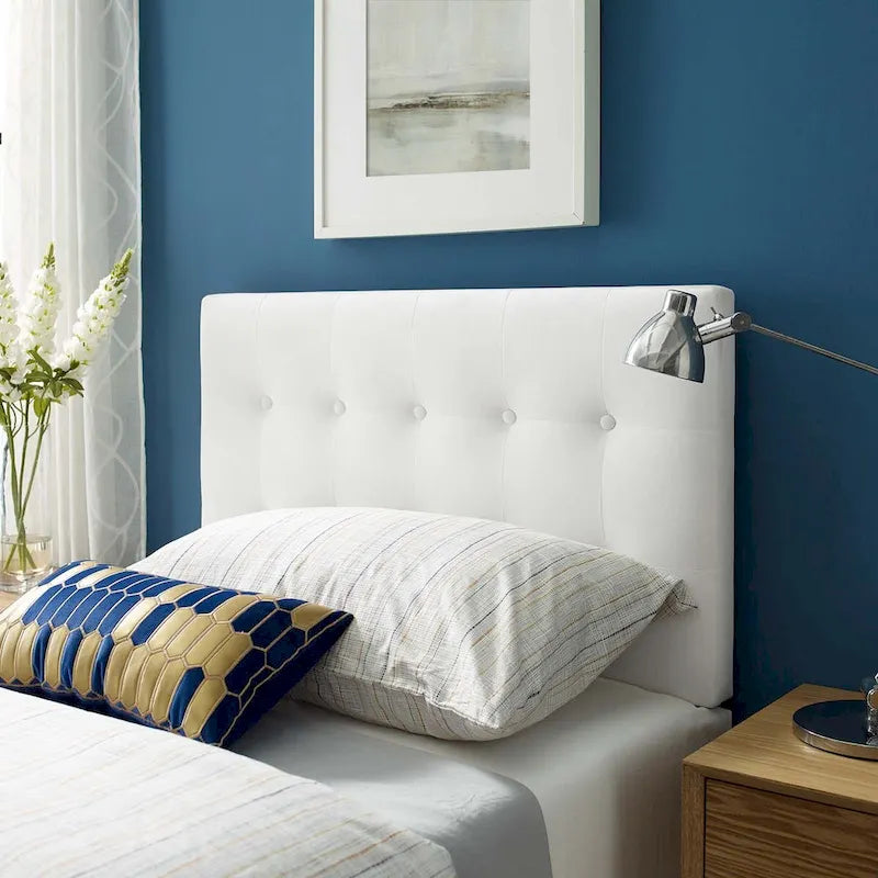 Emily Twin Tufted Performance Velvet Headboard