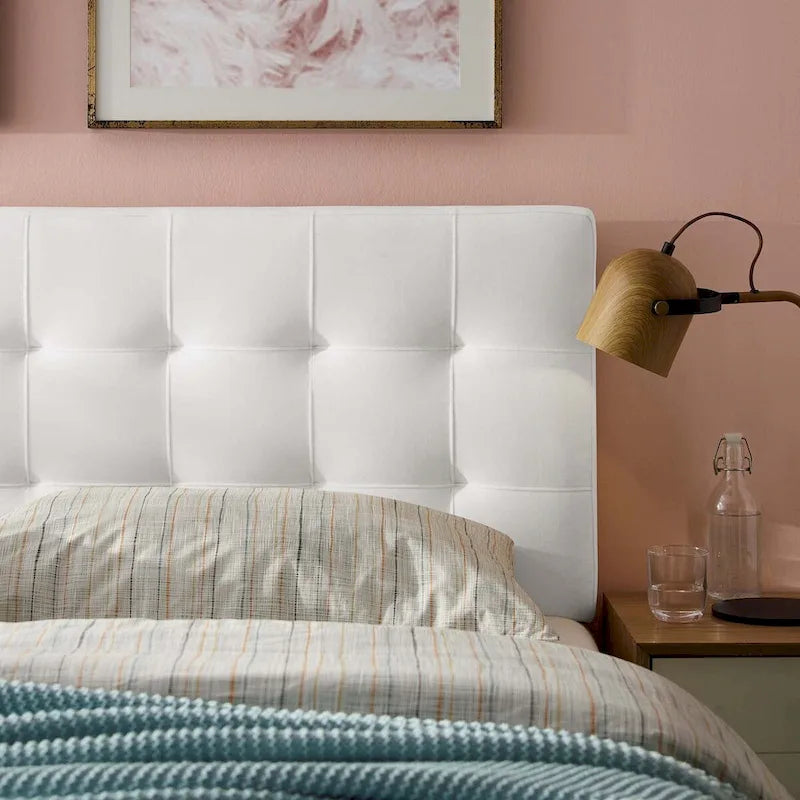 Emily Twin Tufted Performance Velvet Headboard