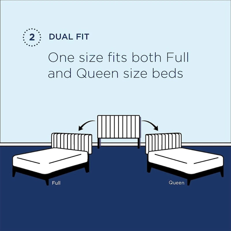 Silver Orchid Blane Tufted Velvet Full/Queen Headboard