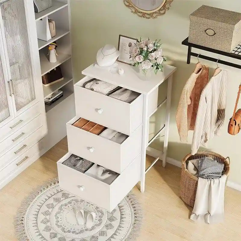 Night Stand with 3 Drawer