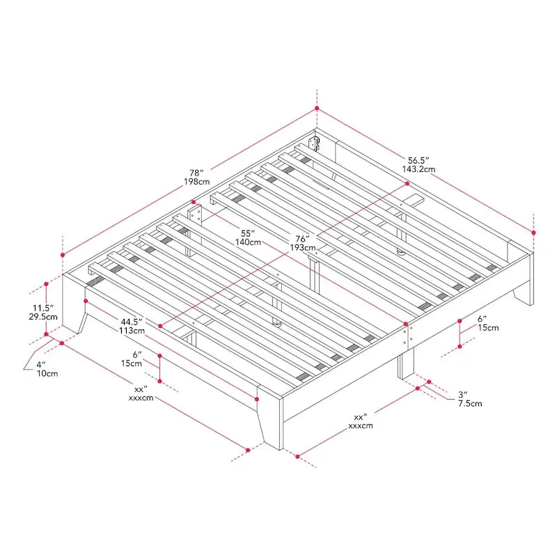 Miyu Platform Bed