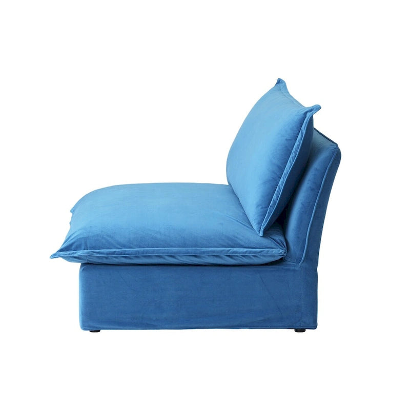 Modular Sectional Fabric Sofa,Extra Large L Shaped Couch with Reversible Chaise Modular Sectional Couch