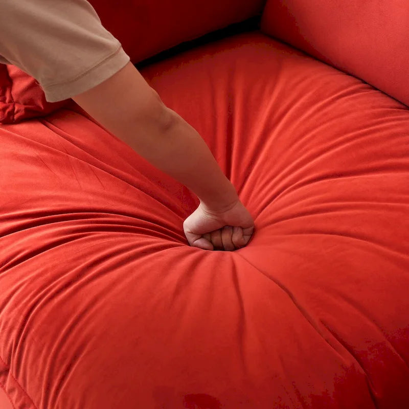 Modular Sectional Fabric Sofa,Extra Large L Shaped Couch with Reversible Chaise Modular Sectional Couch