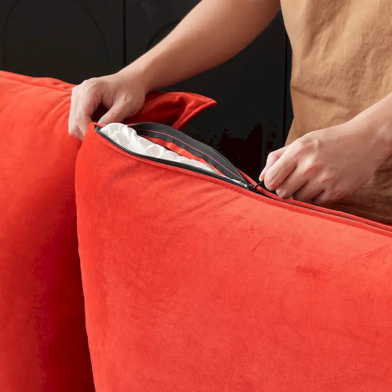 Modular Sectional Fabric Sofa,Extra Large L Shaped Couch with Reversible Chaise Modular Sectional Couch