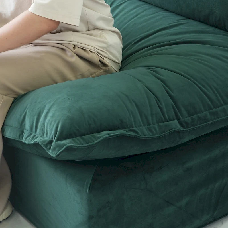 Modular Sectional Fabric Sofa,Extra Large L Shaped Couch with Reversible Chaise Modular Sectional Couch