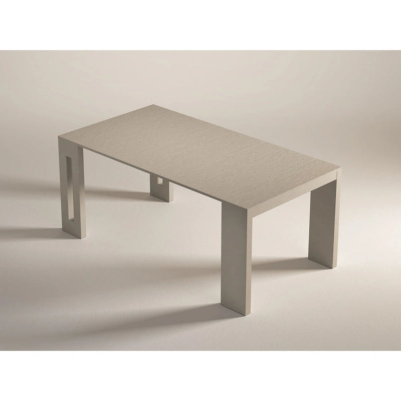 ERIKA Modern Extendable Console Table Dining Table - 31.5 W x 17.5 D x 30 H ( Ext: 17.5 - 73 W )