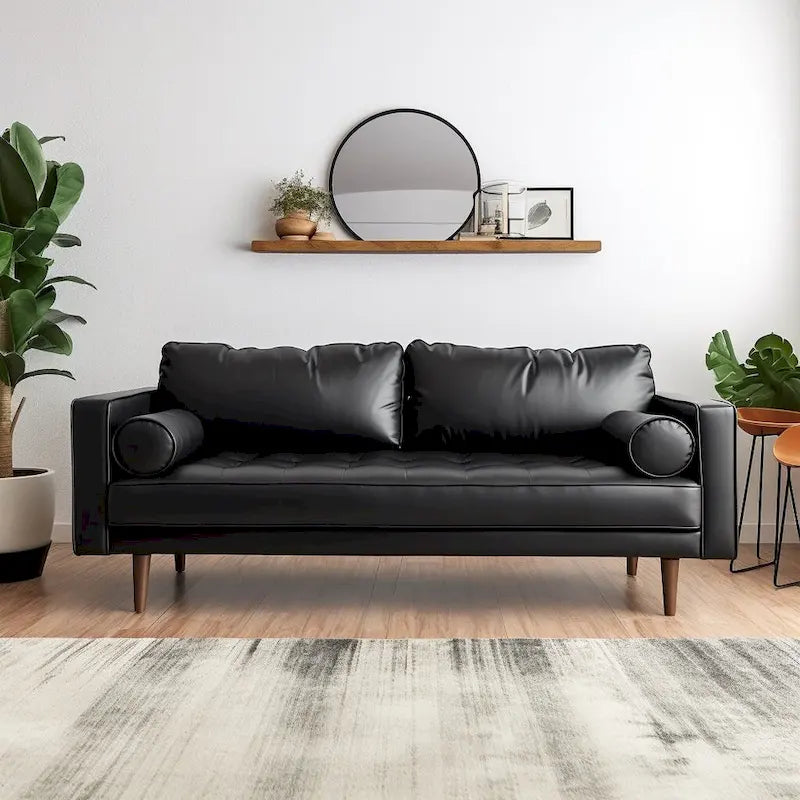 Rumsey 70 Vegan Leather Sofa