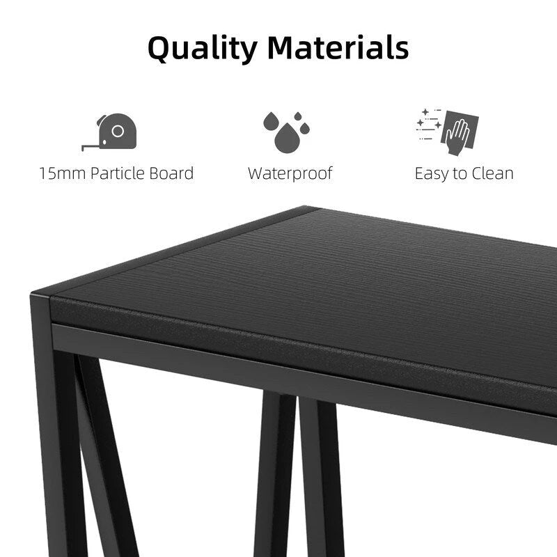 Easy-to-install console table