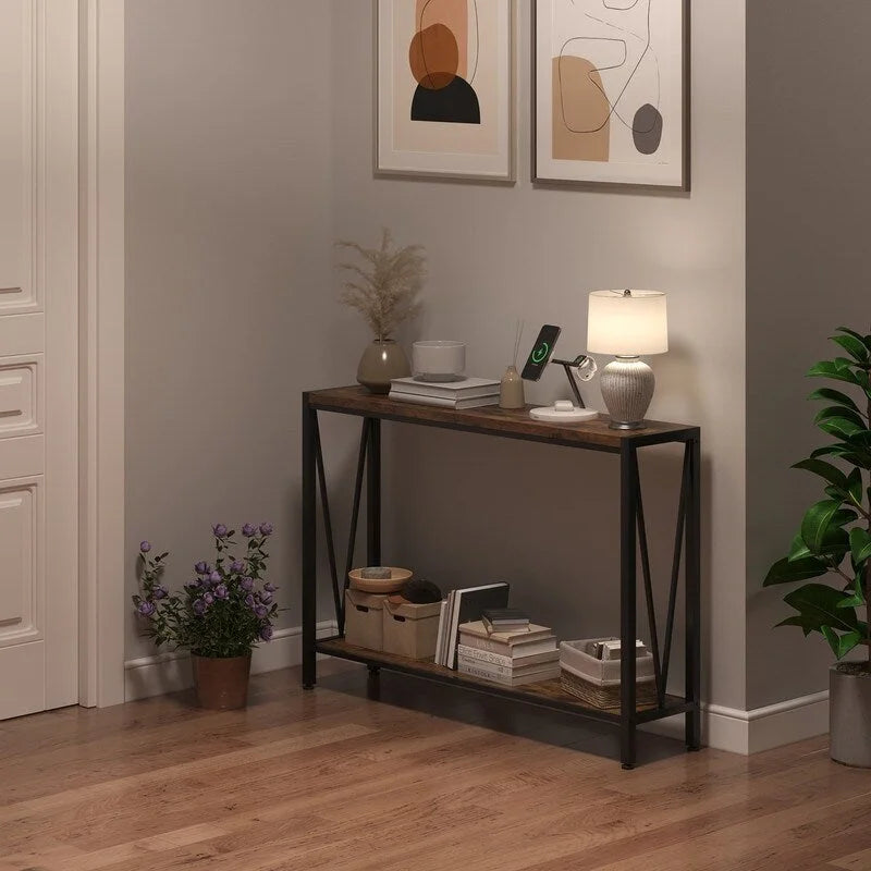 Easy-to-install console table
