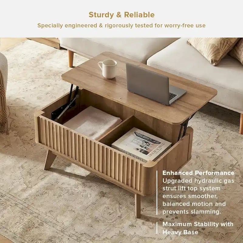 Mopio Brooklyn Lift Top Coffee Table