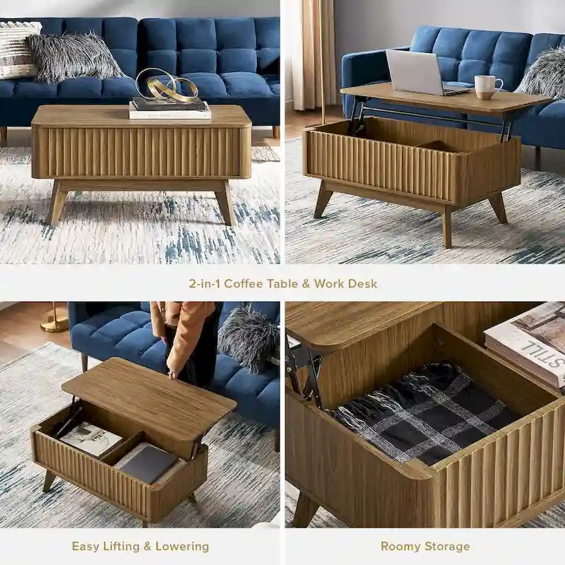 Mopio Brooklyn Lift Top Coffee Table
