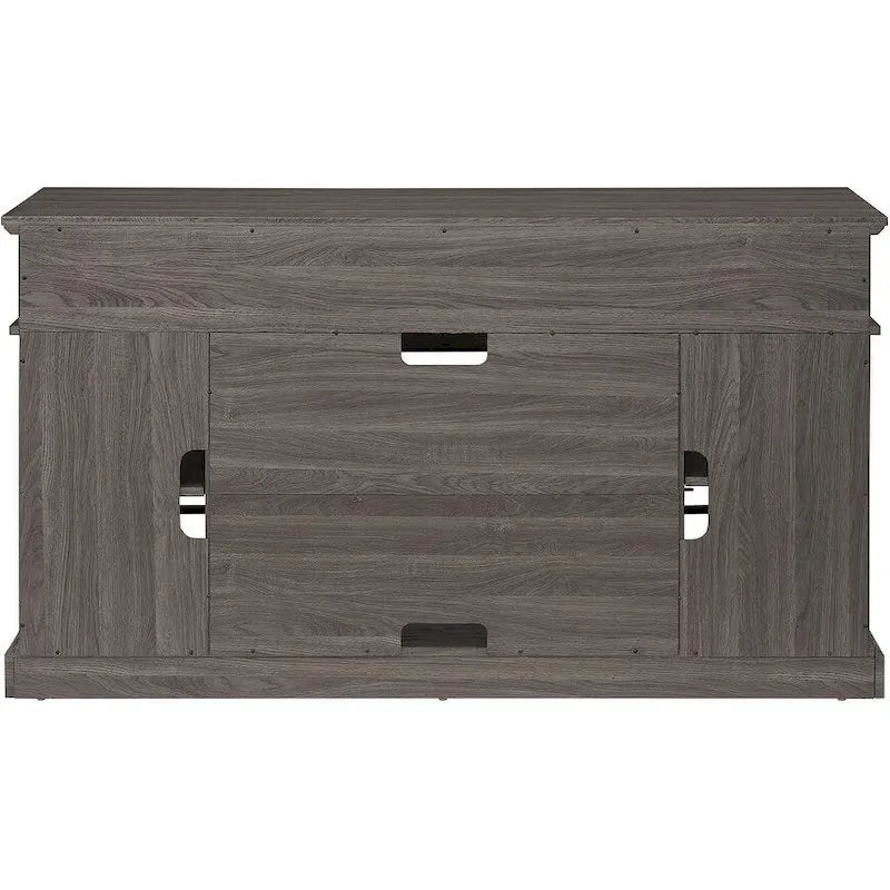 Roomfitters Classic TV Media Stand, Modern Entertainment Console, Up to 65 TV, Open & Closed Storage Space