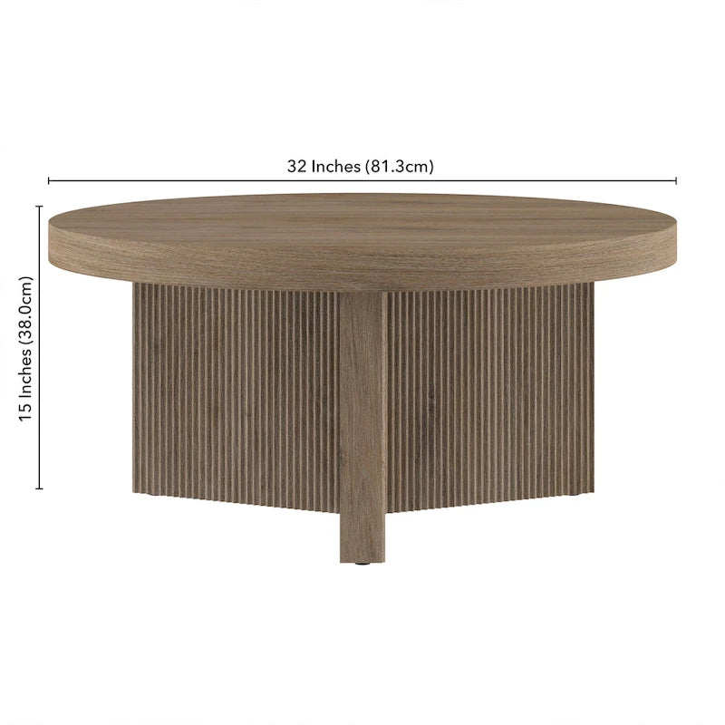 Holm 32 Wide Round Coffee Table - 32 Wide