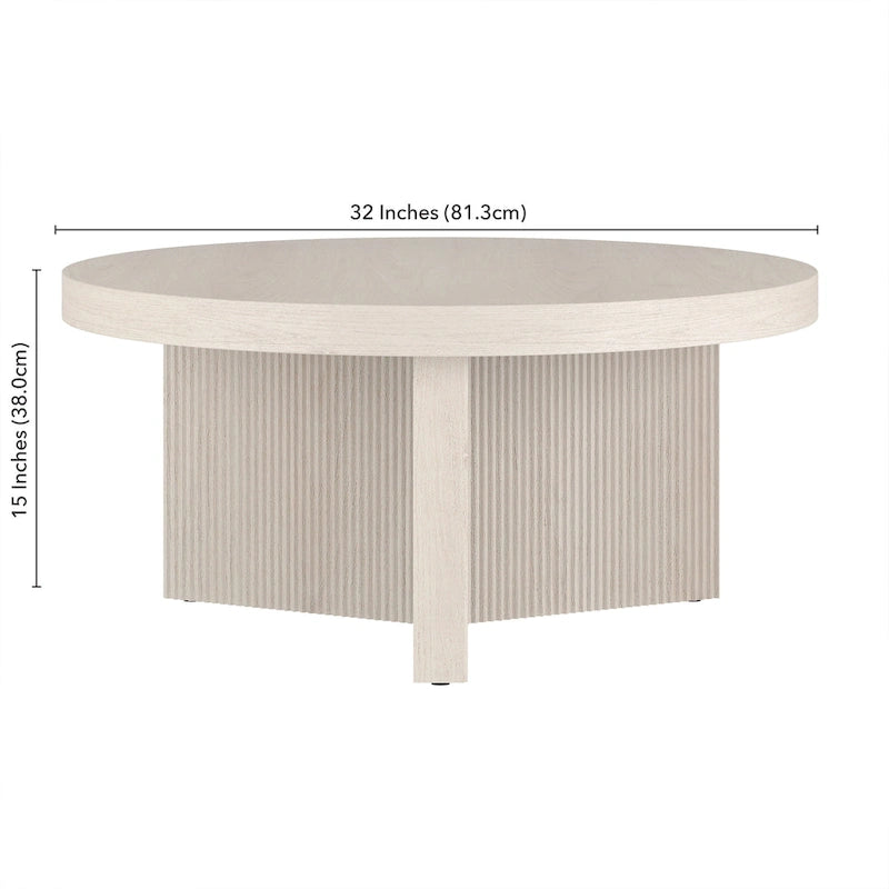 Holm 32 Wide Round Coffee Table - 32 Wide