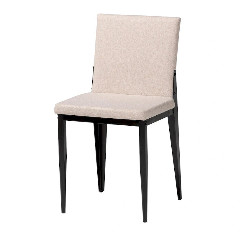 Bishop Industrial Fabric and Metal 5-Piece Dining Set