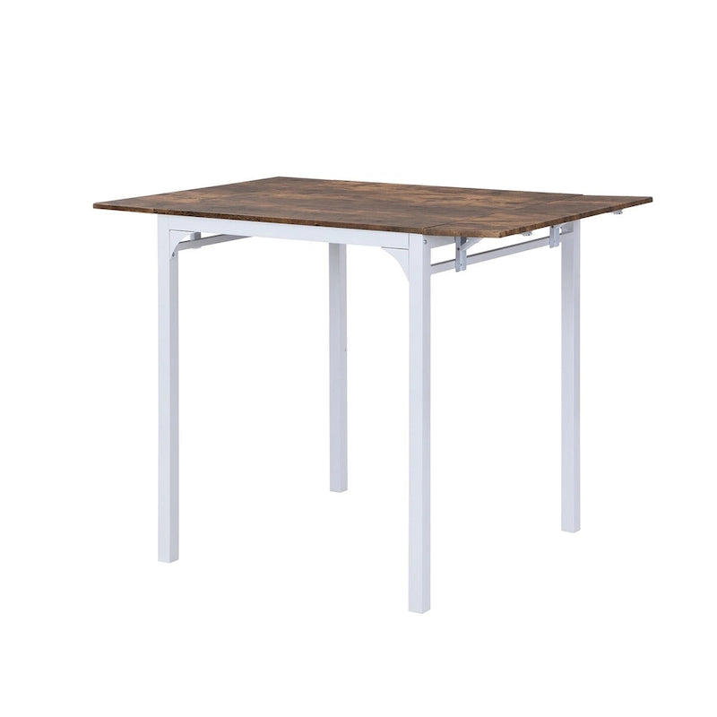 5-piece Counter Height Drop Leaf Dining Table Set