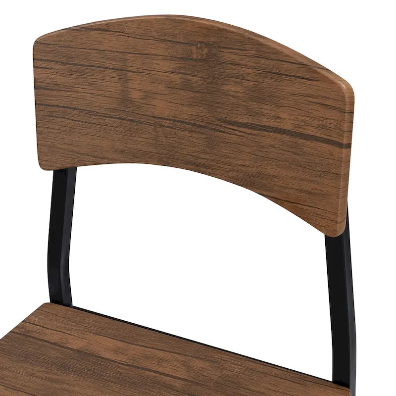 5-piece Counter Height Drop Leaf Dining Table Set