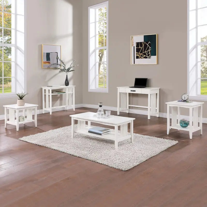 OSP Home Furnishings 1-drawer Ash Oak Mission Desk