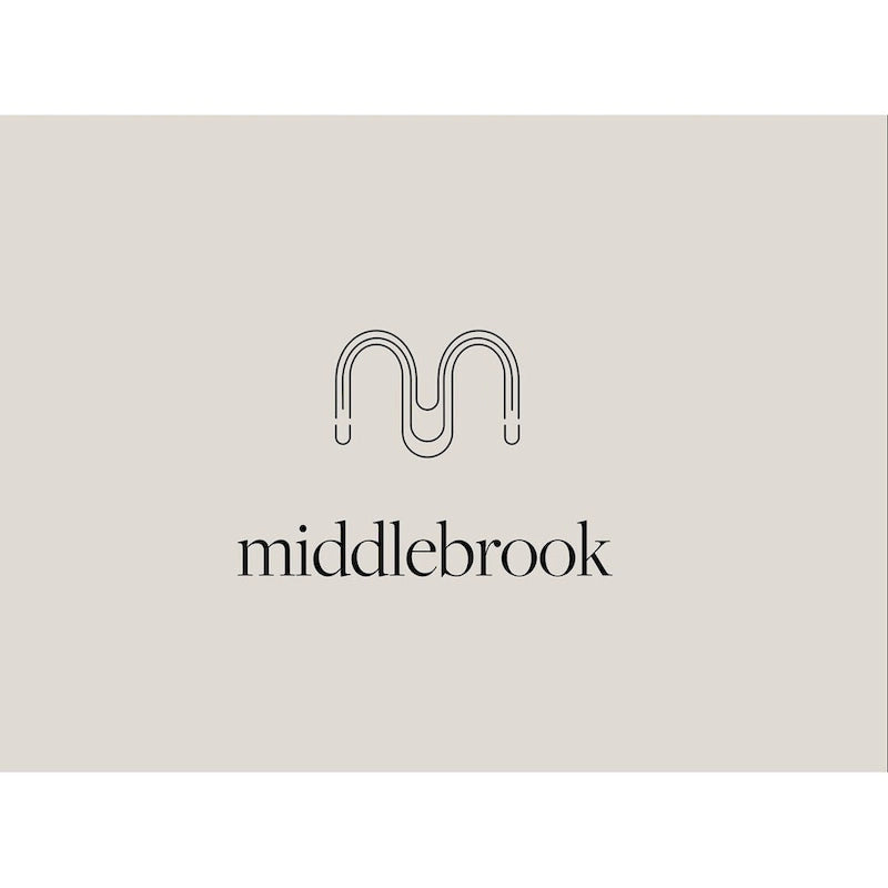 Middlebrook Designs Reeded Writing Desk with Drawer