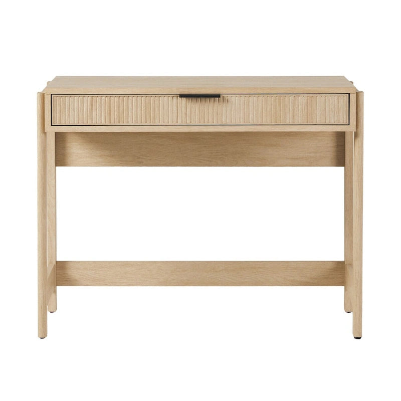 Middlebrook Designs Reeded Writing Desk with Drawer