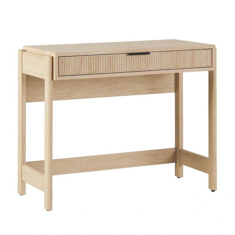Middlebrook Designs Reeded Writing Desk with Drawer