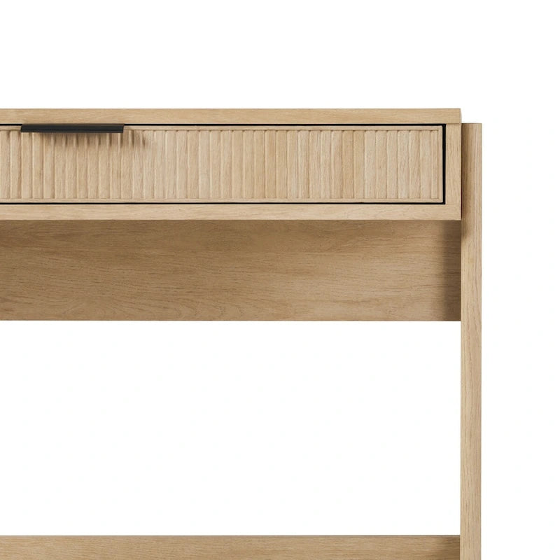 Middlebrook Designs Reeded Writing Desk with Drawer