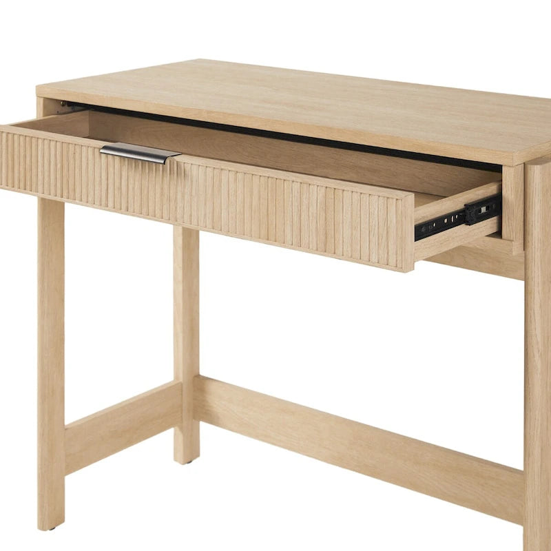 Middlebrook Designs Reeded Writing Desk with Drawer