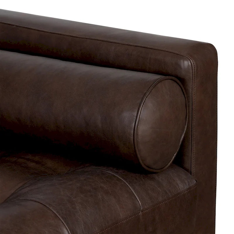 Poly & Bark Napa 104.5 Left Sectional Sofa - Full Grain Genuine Italian Leather