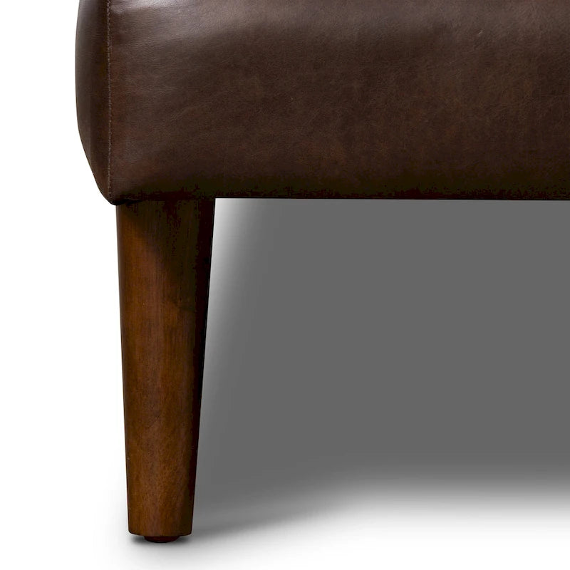 Poly & Bark Napa 104.5 Left Sectional Sofa - Full Grain Genuine Italian Leather