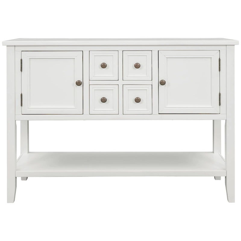 Buffet Sideboard Console Table with Bottom Shelf