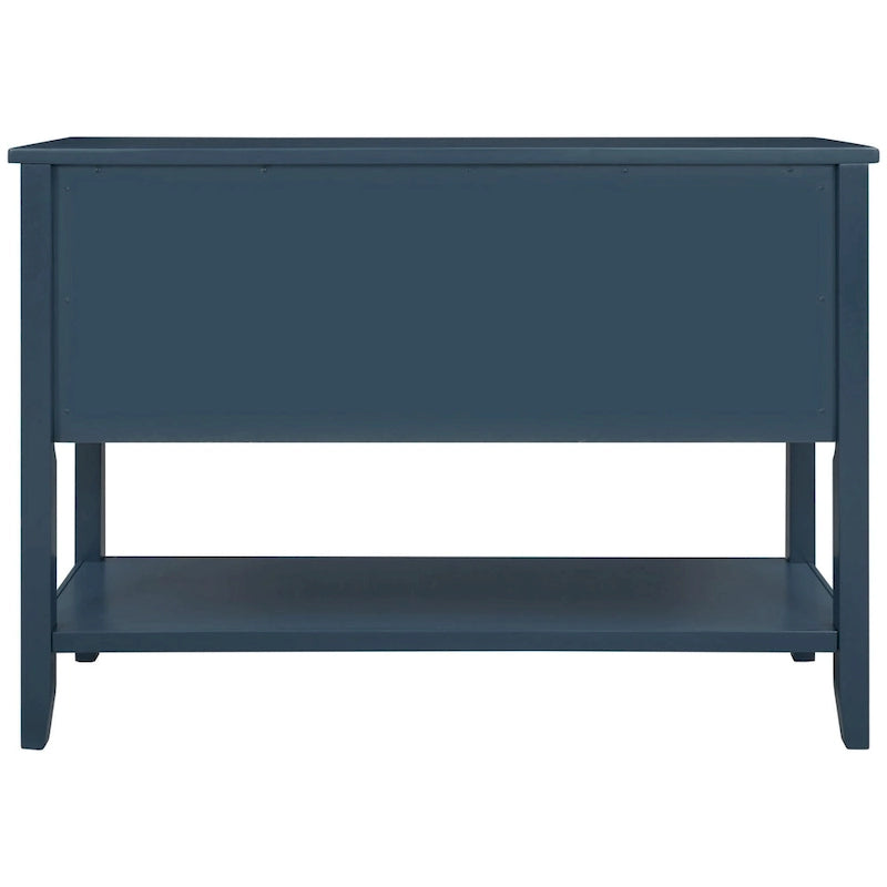 Buffet Sideboard Console Table with Bottom Shelf