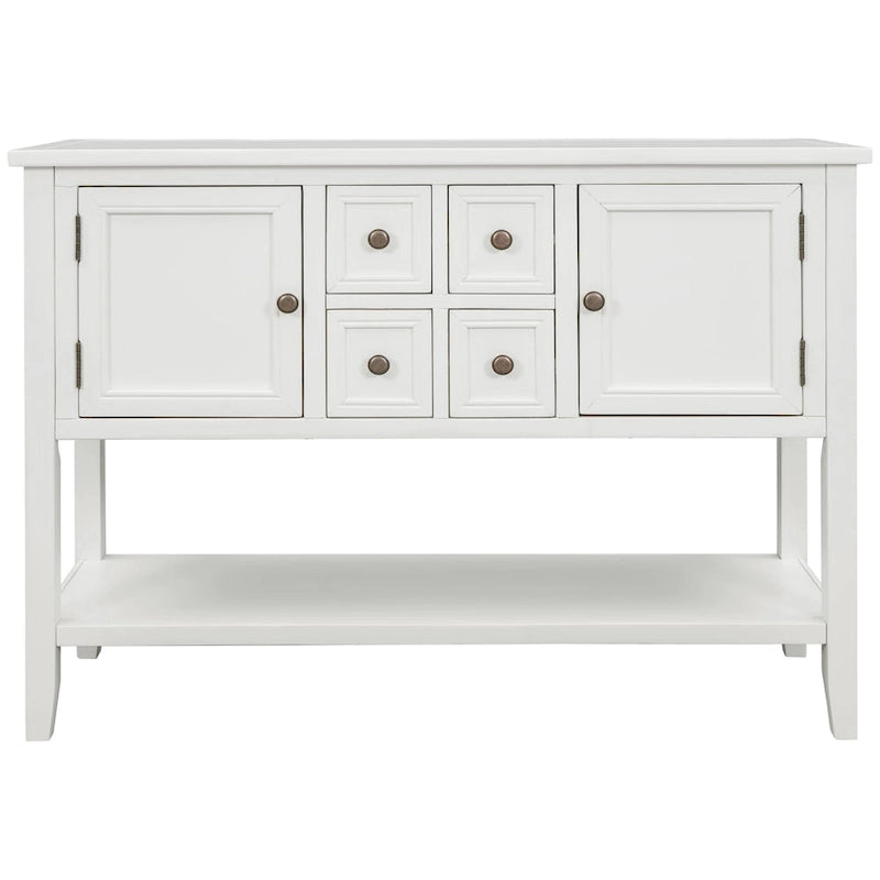 Buffet Sideboard Console Table with Bottom Shelf