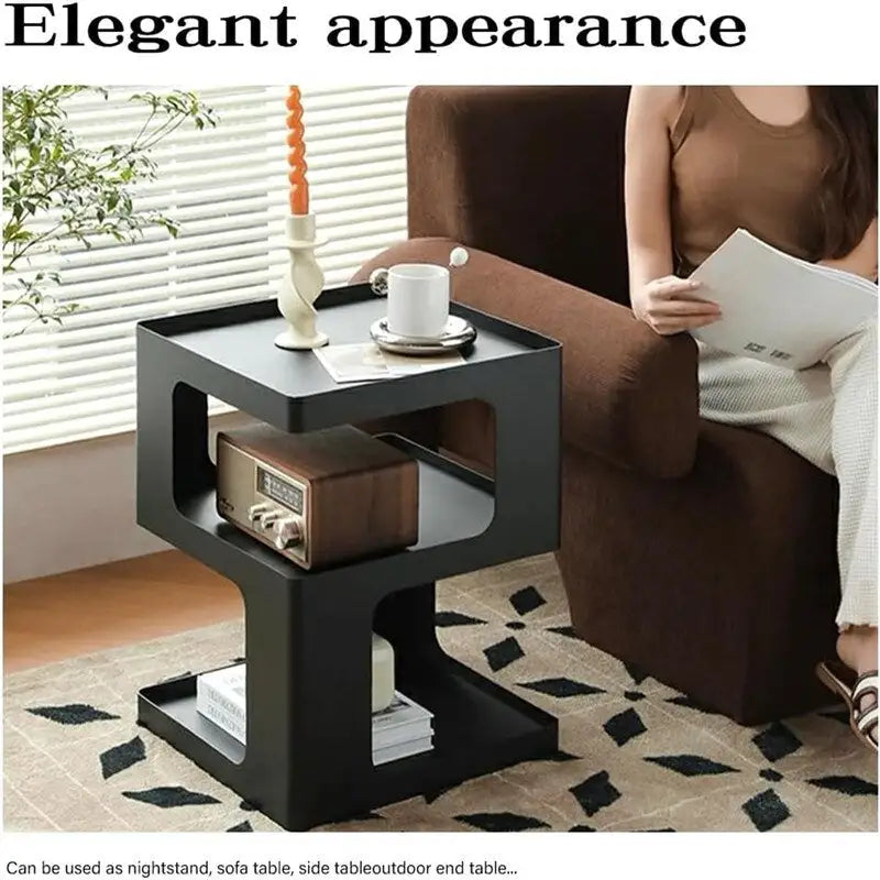 3 Tier Night Stands - 15.74D x 15.74W x 21.25H