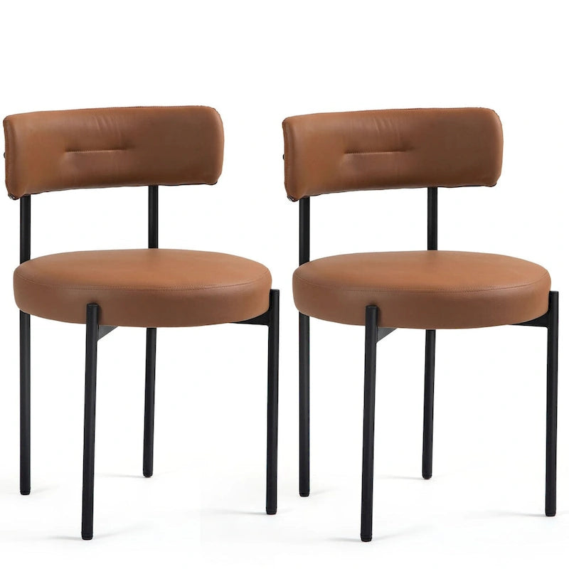 AVAWING Dining Chairs Mid-Century Modern Kitchen Chairs Set of 2