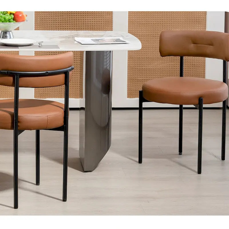 AVAWING Dining Chairs Mid-Century Modern Kitchen Chairs Set of 2