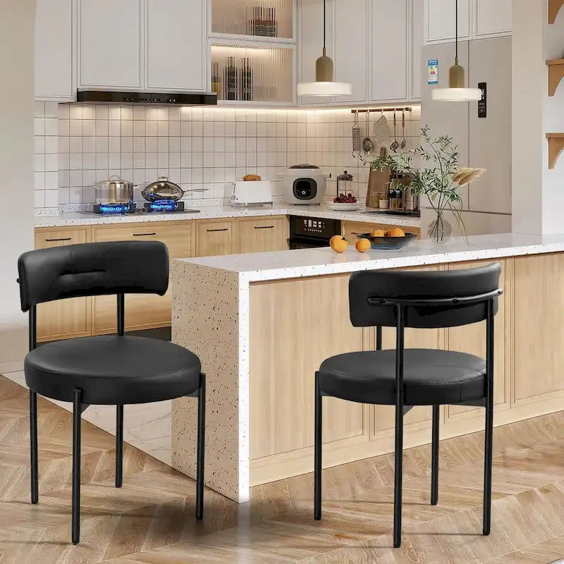 AVAWING Dining Chairs Mid-Century Modern Kitchen Chairs Set of 2