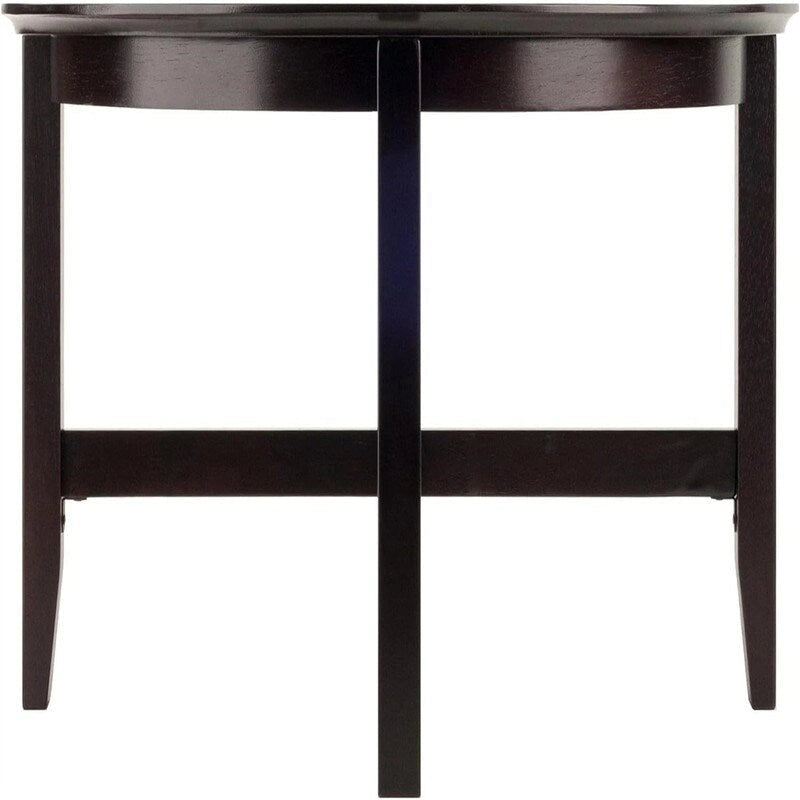 Wood Toby Occasional Table Espresso - 30D x 30W x 18.11H
