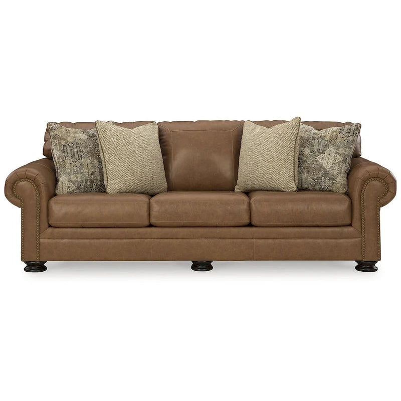 Signature Design by Ashley Carianna Caramel Sofa - 101W x 40D x 40H