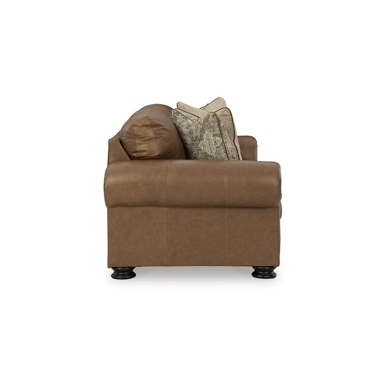 Signature Design by Ashley Carianna Caramel Sofa - 101W x 40D x 40H