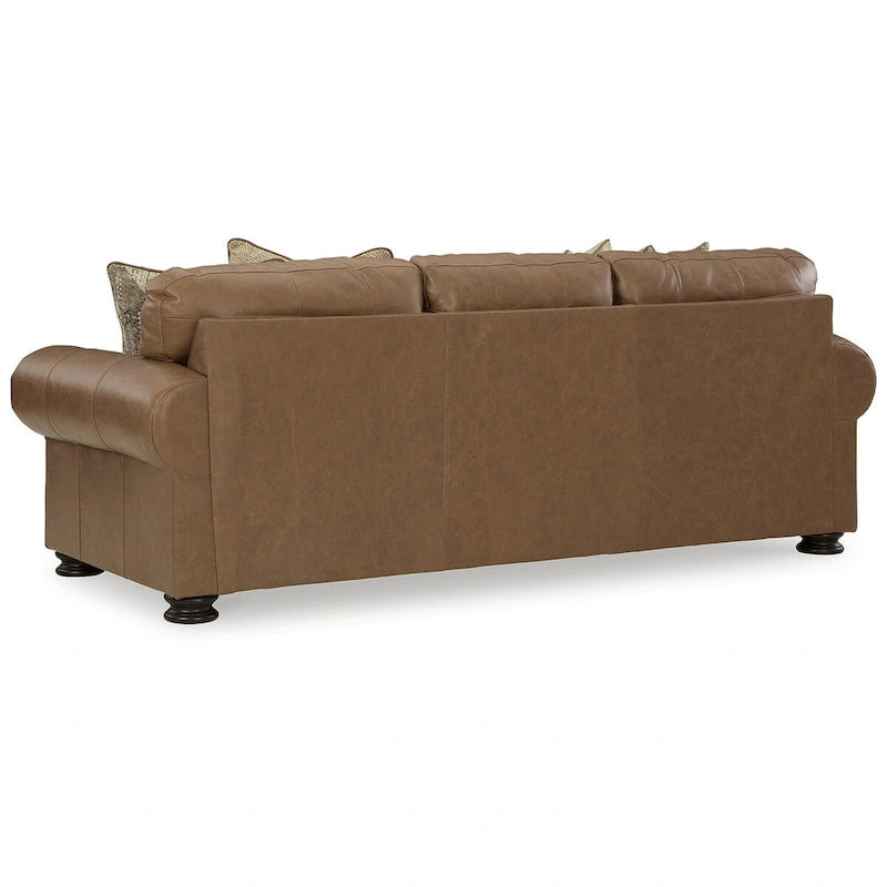 Signature Design by Ashley Carianna Caramel Sofa - 101W x 40D x 40H