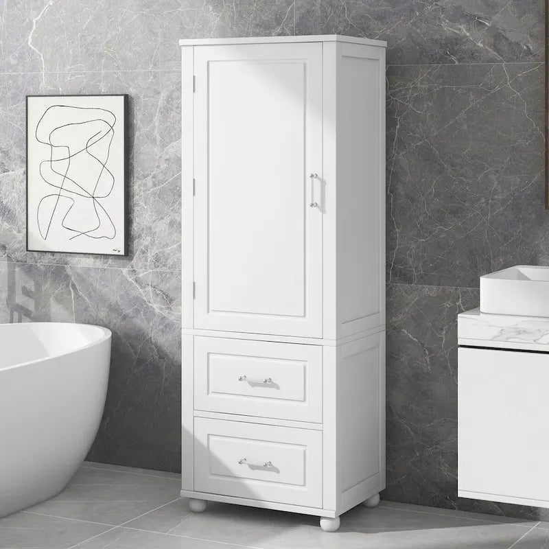 Tall Bathroom Storage Cabinet