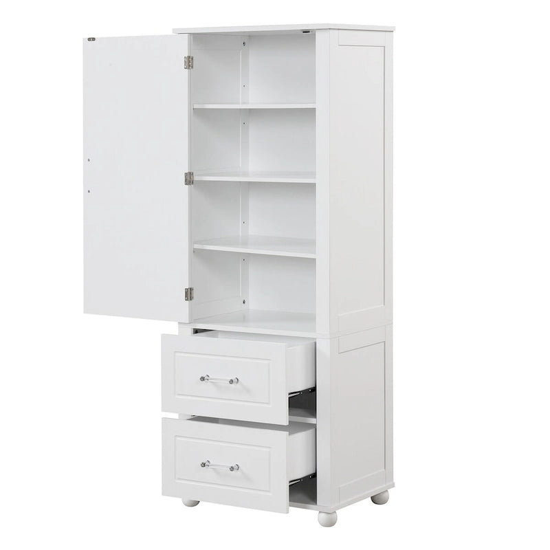 Tall Bathroom Storage Cabinet