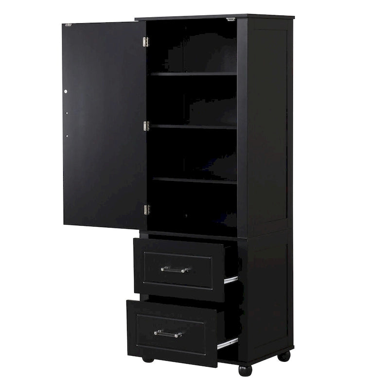 Tall Bathroom Storage Cabinet