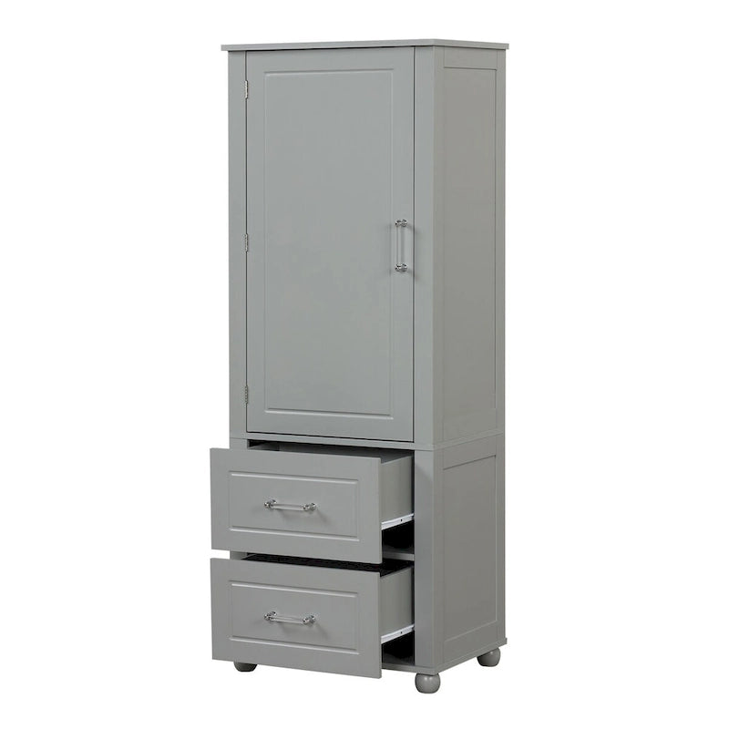 Tall Bathroom Storage Cabinet