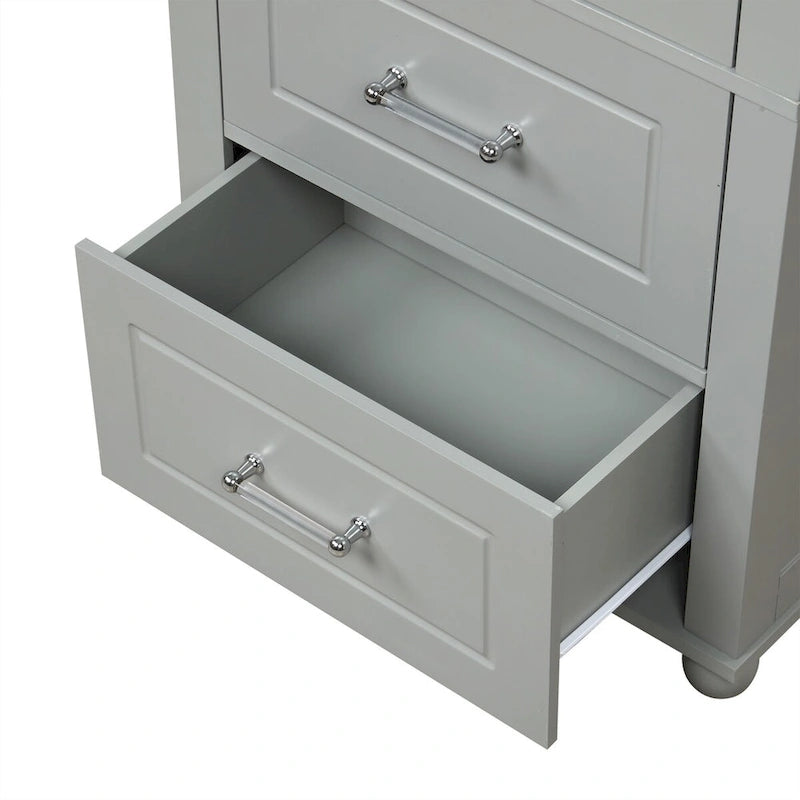 Tall Bathroom Storage Cabinet